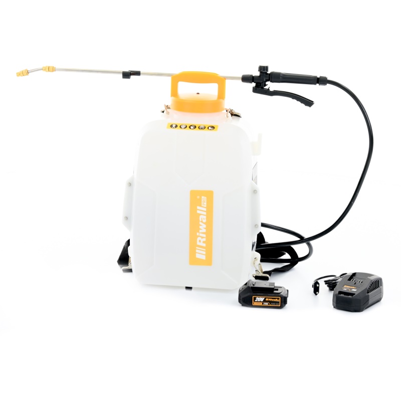 Riwall PRO RAS 1220 SET - 20V aku postřikovač + 2Ah baterie + nabíječka 2,4 A