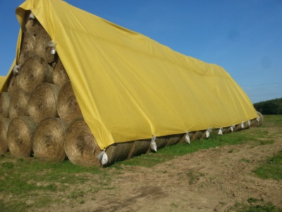 Zakrývací plachta na seno a slámu Subtex 10,4 x 25 m