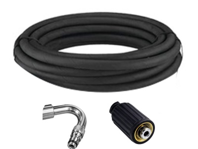 Armovaná hadice (úhlová koncovka + závit) Procraft SA-10-G, 10m