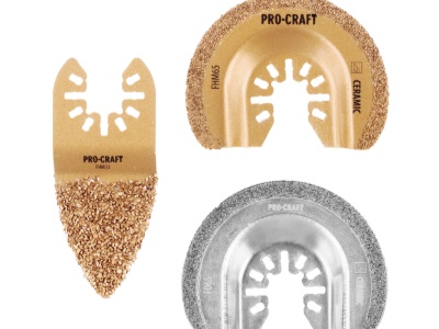 Sada nástavců pro multifunkční oscilační brusku Procraft MB2