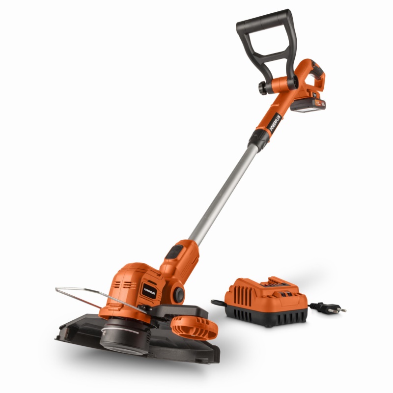 POWDPG75421 - AKU strunová sekačka 20V LI-ION  plus  nabíječka  plus  baterie 20V 2,0 Ah
