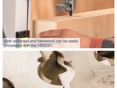 Scheppach HBS 261 - pásová pila