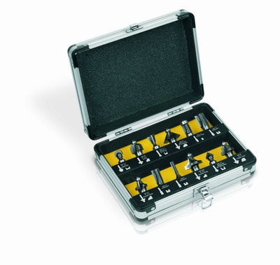 POWX093S12 - Frézy v kufru 12ks