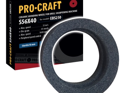 Brusný kotouč pro brusku na vrtáky S56X40 /EBS250