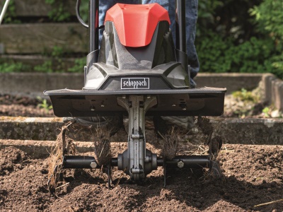 Scheppach MTE 380 - kultivátor s elektrickým motorem 1050 W