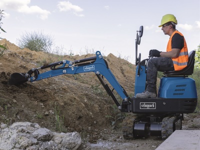 Scheppach EXC 815 - Minibagr