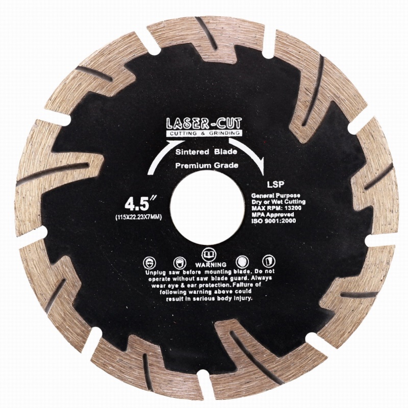 L00121 - Diamantový kotouč segmentový 115 x 22,23 x 7mm LSP