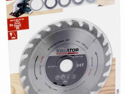 KRT021200 - Pilový kotouč na dřevo 210 mm, 24 Z