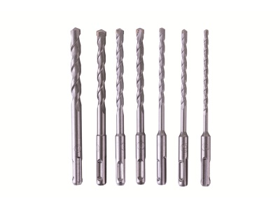 Scheppach Sada 7 vrtáků  SDS Plus - pr. 5/2x6/2x8/10/12 mm