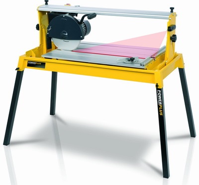 POWX242 - Řezačka obkladů s laserem a stolem, 1.100 W/250 mm