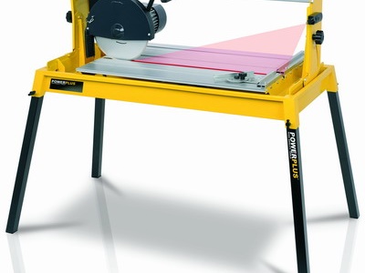 POWX242 - Řezačka obkladů s laserem a stolem, 1.100 W/250 mm