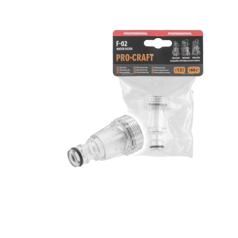 Filtr na hrubé nečistoty pro vysokotlaké čističe Procraft F-02