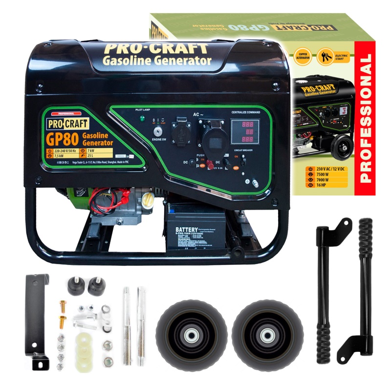 Elektrocentrála benzínová mod.GP80