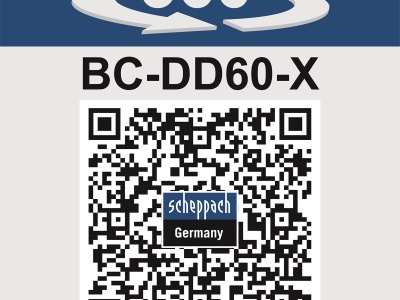 Scheppach BC-DD60-X - aku 20 V IXES vrtací šroubovák (bez baterie a nabíječky)