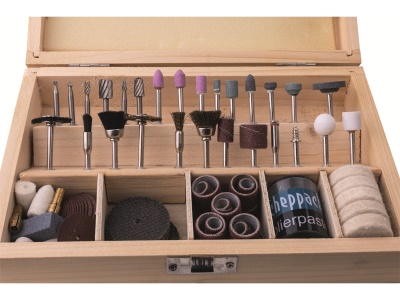 Scheppach Sada příslušenství pro přímé brusky ( 103 ks )