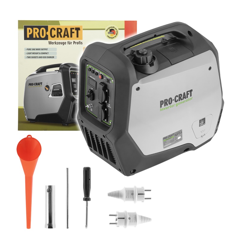 Invertorová elektrocentrála Procraft IGP35