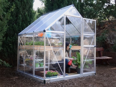 Palram - Canopia Hybrid 6x6 - polykarbonátový skleník