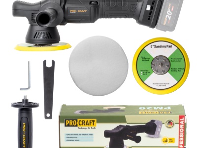 Aku leštička Procraft PM20bb (bez baterie a nabíječky)