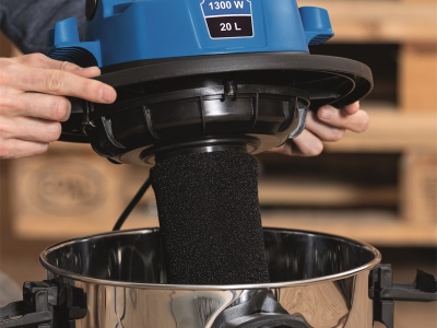 Scheppach VC 20 - průmyslový vysavač na suché/mokré vysávání 20 l