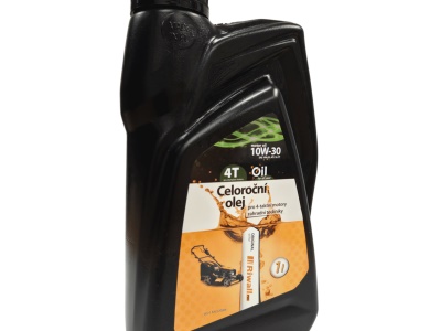 Riwall PRO Celoroční olej pro 4-taktní motory - 1 l (SAE10W-30)
