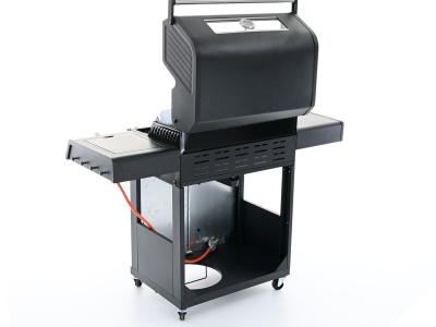 Riwall PRO RGG 41 EXL - luxusní plynový gril 17 kW se čtyřmi hořáky a bočním vařičem