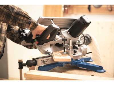 Scheppach HM 100 T - kombinovaná pokosová/stolová pila