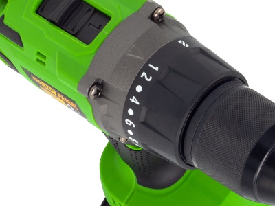 Aku vrtací šroubovák s příklepem Procraft PA18BL 1 baterie