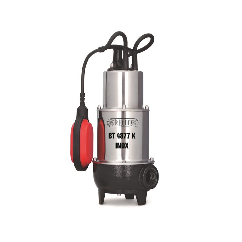 Elpumps BT 4877 K INOX - kalové čerpadlo do septiku s oběžným kolem