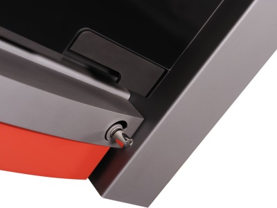 HS Flamingo KALMAR 11/5 červená - teplovodní krbová kamna s 5 kW výměníkem