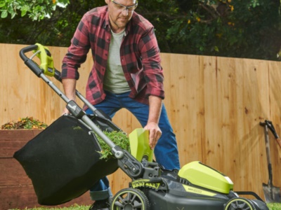RYOBI RY36LM40A-0 - 36V bezuhlíková akumulátorová sekačka (bez baterie a nabíječky)