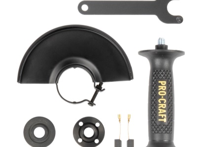 Sada úhlová bruska Procraft PW1050 a 3x diamantové kotouče DS3.125 + 2x hrncové kotouče