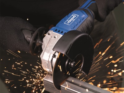 Scheppach C-AG125-X - 20 V IXES aku úhlová bruska (bez baterie a nabíječky)