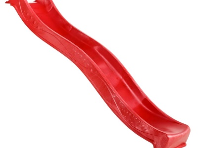 Skluzavka s přípojkou na vodu červená 2,20 m