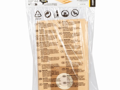 POWX326A - Sáčky do vysavače 3ks 480mm x 240mm