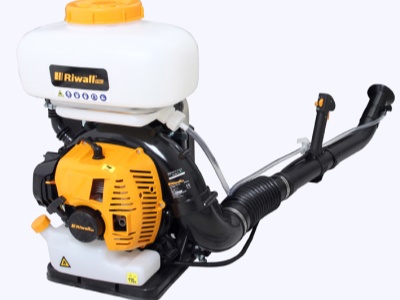 Riwall PRO RPSD 52 - benzínový rosič zádový 14 l