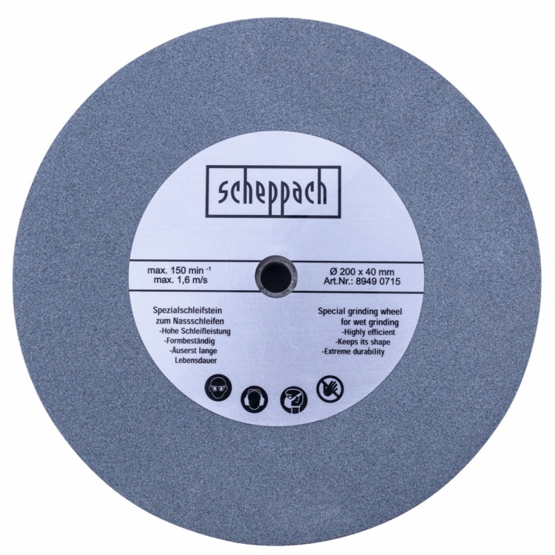 Scheppach Brusný kotouč ( 200 x 40 x 12 mm, K220 ) - pro Tiger 5000s / Tiger 2000s / NSM 200 / WG 08