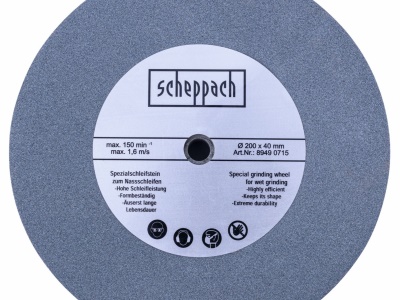 Scheppach Brusný kotouč ( 200 x 40 x 12 mm, K220 ) - pro Tiger 5000s / Tiger 2000s / NSM 200 / WG 08