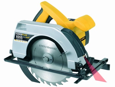 POWX055 - Okružní pila s laserem 1.800 W