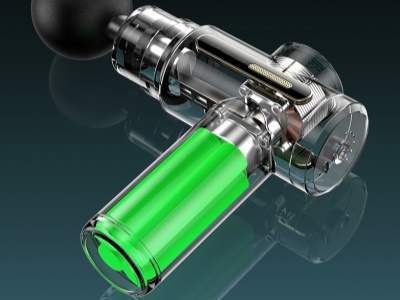 GLOX750S - Masážní pistole