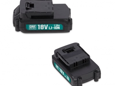 POWEB9090 - Sada 2x baterie 18V LI-ION 1.5Ah  plus  2x nabíječka