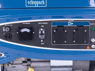 Scheppach SG 2700 - rámová elektrocentrála 2200W s AVR regulací