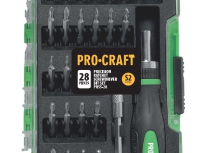 28dílná sada bitů Procraft PRSS-28, S2