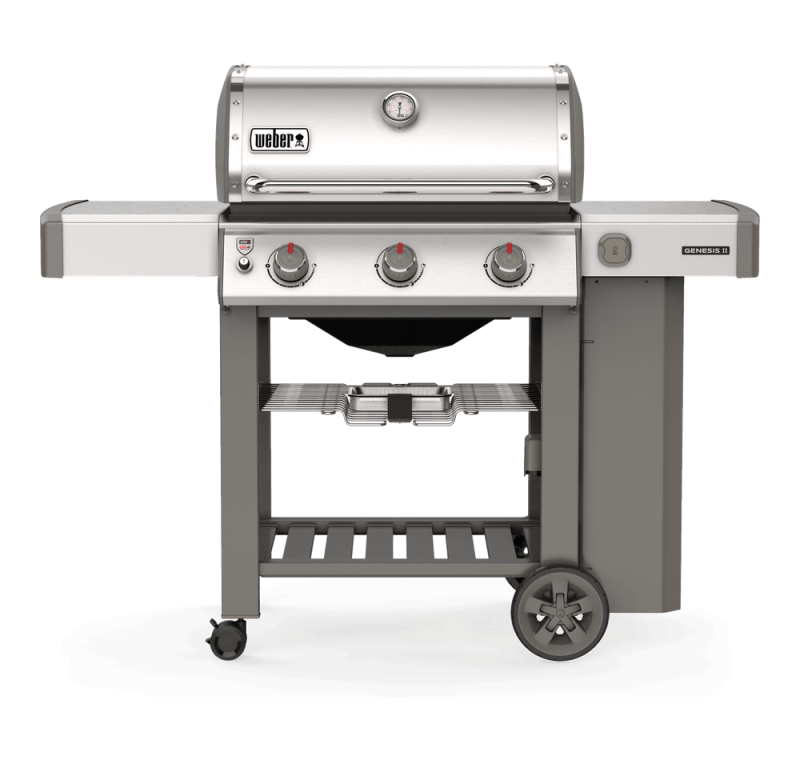 Plynový gril Weber Genesis II S-310 GBS, nerez