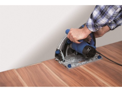 Scheppach PL 55 ponorná pila + 2x vodící lišta 700mm + ochrana proti překlopení + spojka lišt