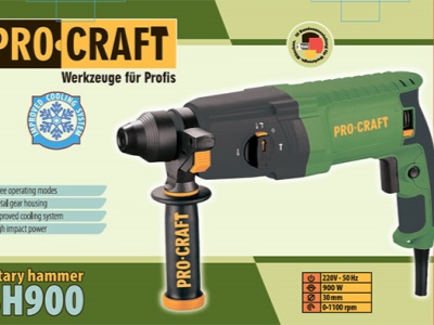 Kombinované vrtací a sekací kladivo Procraft SDS Plus BH900