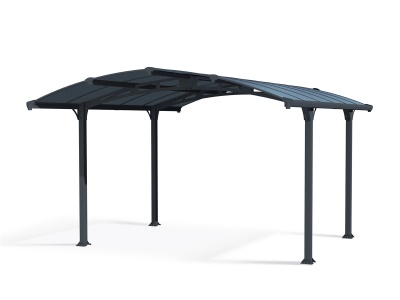 Palram - Canopia Arcadia 4300 - hliníkový (montovaný) přístřešek s obloukovou střechou