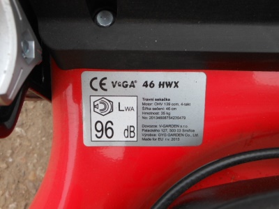 Sekačka - Vega 46 HWX 