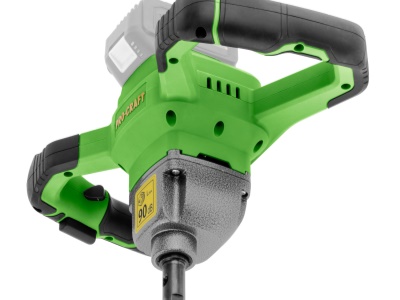 Aku zemní(půdní) vrták s přídavným nástavcem na míchání (mixér) PMA20