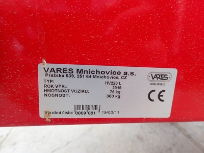 VARIO 55P C3 s vozíkem VARES HV 220L