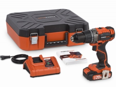 POWDP1515 - Aku šroubovák / vrtačka   plus  Nabíječka 20V/40V  plus  baterie 20V LI-ION
